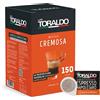 Caffè Toraldo Cialde Caffè Toraldo Capsule Di Caffè ESE 150 Pezzi Crema Diametro 44 Mm