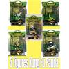 DreamWorks 5 Personaggi Kung Fu Panda 3 - Figures Po Shifu Vipera Scimmia Dragone Come Foto