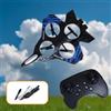 Aereo RC, Modello in Schiuma Leggera, Rotazione a 360°, Regalo di Compleanno,
