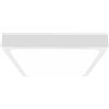 V-TAC VT-8630W-SQ Plafoniera led 30W IP44 quadrata bianca 360° design moderno 6500k colore bianco - sku 7632