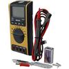Unitec multimetro digitale per misurare DM600 5 in 1, 1 pezzi, nero/giallo, 46044