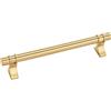 Amerock Davenport, maniglia per cassetto, 160 mm da centro a centro, color bronzo champagne, confezione da 1, maniglia per cassetti, ferramenta per armadietti