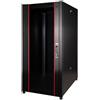LINK ARMADIO RACK PER RETI 19" 22U (A)1113, (L)600, (P)600 COLORE NERO PORTA VETRO SE