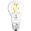 OSRAM Retrofit GLOWdim Pacco da 4 x Lampadina, Attacco: E27, Caldo-Bianco Freddo, 2700 K/4000 K, 7 W, Equivalenti a 60 W, LED Relax And Active Classic A, Chiaro, Taglia Unica