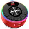 Dyurwa Cassa Bluetooth Doccia, Altoparlante Bluetooth con Suono Stereo, 10 Ore Mini Cassa Bluetooth Potente con Ventosa, Impermeabile IP7, Luce RGB, Speaker Portatile per Bagno Esterno