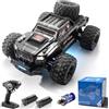 dexinco Auto radiocomandata senza spazzole, 1/16 RC, 55 km/h, camion telecomandato, 4 WD All Terrains fuoristrada, camion radiocomandato, 2,4 GHz, crawler RC con 2 batterie