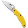 Spyderco UK Penknife Salt - Mango: FRN* amarillo Acero: LC200N - Filo: Liso