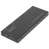Digitus DS-45323 Splitter HDMI 1x4 - Ingresso: 1 porta / Uscita: 4 porte - UHD 4K/60 Hz HDTV: 4096 x 2160p - HDCP 2.2 / 1.4 - HDR, 3D, Deep Colour, protezione ESD
