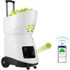 VEVOR Macchina per Palline da Tennis, Lancia Palline Tennis Automatico Portatile, Lanciatore 150 Palline, Trapano Multimodale 5 Motori, Oltre 2 Ore Gioco, Batteria Ricaricabile, Controllo Remoto App