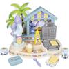 Smoby - Stitch Beach Bar, con 12 accessori, gelati e waffle, Dai 3 anni in su, 7600312509