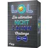 RIVA LOL - Die ultimative Nicht-lachen-Challenge - Edition für Männer: Mit den besten Witzen, Flachwitzen, Scherzfragen für Erwachsene. Partyspiel mit Trinkspielvariante