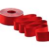 Furlanis - Nastro Doppio Raso, Tessuto Italiano - Rosso, 40 mm x 25 m