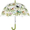 Esschert Design Uccelli ombrello transp., bianco