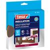 Tesa Moll E-Profile Seal - Gomma Sigillante per L'Isolamento degli Spazi tra Porte e Finestre - Marrone - 25 m x 9 mm x 4 mm