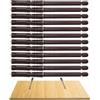 AEEISTNY Staffe galleggianti per mensole - Staffe per mensole nascoste in legno resistente, invisibili, con viti, regolabili fai da te, fissaggi a parete, supporti ciechi, Ø 10 x 100 mm (12 pezzi)