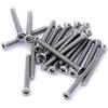Singularity Supplies Vite a testa svasata TX M2.5 (2,5 mm x 22 mm) - acciaio inox (A2) (confezione da 20)