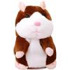 himmel Giocattolo per criceti, giocattolo di peluche per bambini, parlanti e ripetitivi, divertente giocattolo di peluche interattivo, regalo di compleanno per ragazzi, ragazze e bambini
