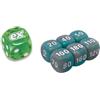 BB-Toy-Trades Compatibile con PKM TCG Elite Top Trainer Set di dadi con marchio BB-Toy-Trades Protezione spedizione - Carmigiano e viola - Violenza del tempo - Foglia di ferro