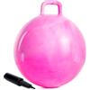 U&C Planet 50 CM Pallone da Salto per Bambini 6-9 Anni Supporta fino a 100 kg Design Antiscivolo con Pompa Palla da Salto in PVC per Interni ed Esterni