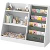 Huhote Libreria per bambini (bianco)