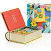 Venchi - Mini Libro di Latta, 117 Gr, 6 Cioccolatini Chocoviar Assortiti, Senza Glutine, Collezione Primavera Venchi Teresa Rego, Idea Regalo Festa della Mamma