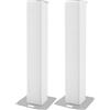 GABALITAINS Coppia di fodere per totem in spandex, copertura truss 45x45cm, scelta di 4 altezze (200 cm di altezza, Bianco)