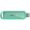 SanDisk Unità per telefono con USB Type-C 256 GB (per smartphone, tablet e computer, velocità fino a 150 MB/s, backup automatic, recupero dati) - Seafoam Green