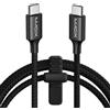 Magix Cavo USB C 60W 2M Nero, Ricarica Rapida PD 3.0 3A, Velocità di Sincronizzazione Dati 480MB/s, Compatibile con Macbook Pro/Air, iPad Pro 2021/Air 5, Galaxy S23/S22 Ultra, Pixel 7 6