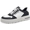 MARCO TOZZI Sneaker da Donna Low 2-23710-43, Scarpe da Ginnastica, Bianco Nero, 38 EU