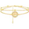 Aniu Bracciale Albero della Vita Donna Oro Braccialetto Albero della Vita Argento 925 con Zirconi Bracciale Donna con Albero della Vita Regolabile da Donna Mamma