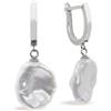 Secret & You Orecchini di Perle coltivate d'acqua dolce da Donna- Perle barocche Keshi grandi 12,00-13,00 mm di SECRET & YOU - Argento sterling 925 placcato Oro o Rodiato