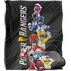 LOGOVISION Power Rangers Ranger Stack Coperta super morbida al tatto setoso - 152 x 127 cm
