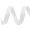 cyclingcolors Nastro in twill di cotone larghezza 10mm x lunghezza 50m, bianco