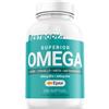 BestBody.it BestBody - Superior Omega - Omega 3 con Materia Prima Epax ad Alta Concentrazione, 400mg di EPA e 200mg di DHA per Softgel, 90 Capsule