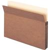 Smead 1 3/4 Accordion Expansion Pocket, Straight Tab, Ltr, Manila/Redrope, 25/Box