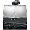 GAFAT [Upgrade] GAFAT Nuovo Dacia Bigster 2025 2026 2027 Parasole Parabrezza Interno, Accessori Dacia Bigster Mild Hybrid Parabrezza Protezione Solare, Raffreddamento, Protezione UV