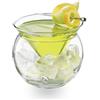 MRDLKNX Bicchieri da Martini senza stelo, 141,7 g, bicchieri di cristallo a doppia parete per Martini, Margarita, bicchieri da cocktail, perfetti per feste estive, cucina e ristoranti