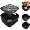Kit Accessori Per Friggitrice Ad Aria Da 11 Pezzi – Compatibile Con Philips 3000 XL, Cosori, Ninja (6,2L/4,7L), Senza BPA - 3