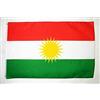 AZ FLAG Z_400 Occhielli con Bandiera del Kurdistan, 150 x 90 cm