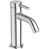 Ideal Standard - Ceraline, Miscelatore monocomando bagno, Rubinetto lavabo con cartuccia FirmaFlow, Senza asta di comando e piletta, Sistema BlueStart, Easyfix, Cromato
