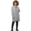 Ulla Popken Cardigan da Donna, Taglie Forti, Taglie Forti, Boxy, Bottoni, Scollo a V, Maglia fine
