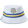 Beyond Happy Leeds - Cappello alla pescatora reversibile, unisex, 100% cotone, resistente, con ricamo rosa dello Yorkshire, etichetta ALAW, cappello reversibile da calcio Leeds, Multicolore, Taglia