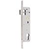 QUSLLIS Serratura da Incasso per Porta Tubolare in Acciaio Inox 92x30mm, Serratura per Cancello Da Giardino, Entrata 92mm Scrocco 30mm, Inserto Serratura per Sinistra/Destra, per Cancelli