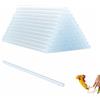 Heting-YQ 55 Pezzi Colla a Caldo Sticks Bastoncini di Colla Trasparente 7 x 200 mm Stick a Caldo per Pistola Asciugatura Rapida per Fai Da Te Artigianato e Hobby