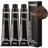 FemMas Colore per Capelli 3x Castano Medio Oro 4.3 I Colore per capelli in crema con olio di argan, cheratina e ceramidi I Come colorazione permanente o tonalizzazione per risultati di colore