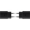 DBZYLN 2-Pack Caricatore Caricabatteria USB C per Samsung Galaxy S20 Plus S21 S21+ S22 S23 S24 Z Flip 3/4/5 Fold 3/4/5 5g Note10 A53 A54 A14 A13 A72 S10, 25W Rapida AlimentatoreFast Charger, Nero