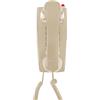 Opis Technology Opis Wallfon Cavo: Telefono da Parete Beige - il Telefono da Parete con Cavo Fisso in Stile Retrò proprio come un Telefono Vintage da Parete del Passato