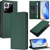 XINYEXIN Cover per Xiaomi 15T 5G, Custodia Portafoglio in Pelle Cover Folio a Libro con Slot per Porta Carte Supporto Magnetica Flip Case - Verde
