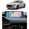 BIXUAN 26,04 cm compatibile con Mazda 3 / CX30 CX-30 2024 2025 Facelift Pellicola protettiva per navigazione GPS Auto Pellicola protettiva per display trasparente Nanofilm Accessori [2 pezzi]