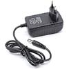 Cablepelado Alimentatore 5 V 1 A - Caricatore 5 V - Jack di connessione da 5,5 mm Ø esterno e 2,5 mm Ø interno - multiuso - nero